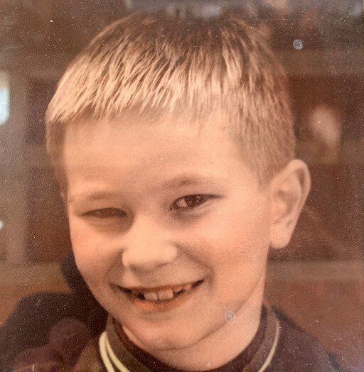 Ein Foto des Bloggers von der Fallhütte